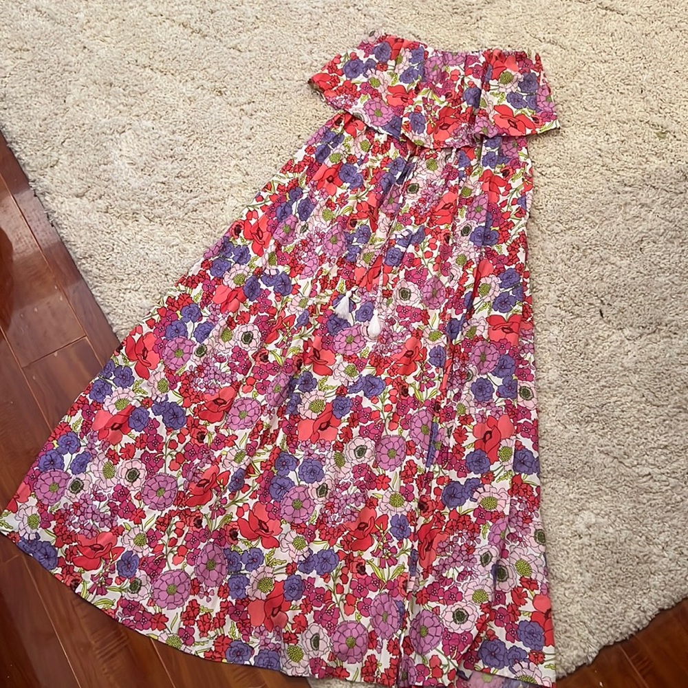 Floral maxi dress